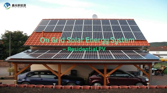 Konut PV Senaryosu için Şebeke Güneş Sistemi Kurmak Kolay