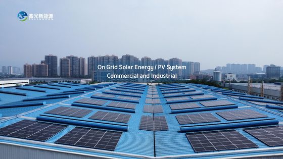 Ticari ve Endüstriyel Şebeke Güneş Sistemi Sürdürülebilir Enerji Çözümü